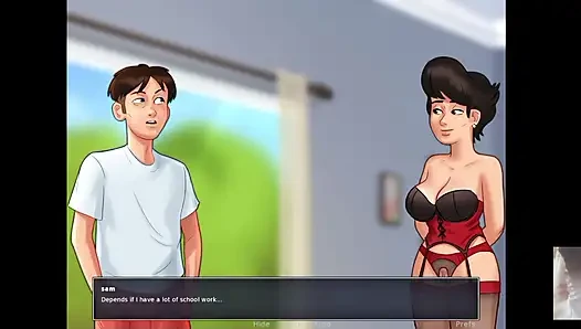 KISAH MUSIM PANAS!! SEKNE SEKS IBU MERTUA MILF PANAS!