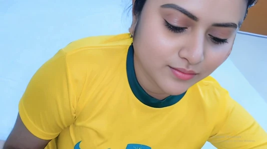 Step brother fucking his beautiful step sister while betting on a football game.(Full Bangla  Audio)