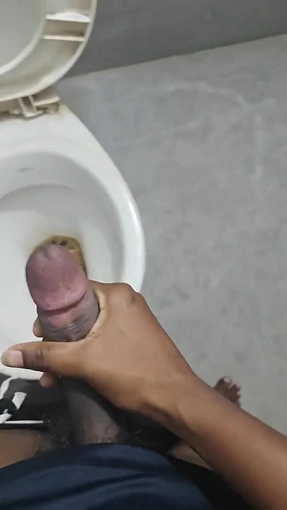 Boy Masterbating Using Hands