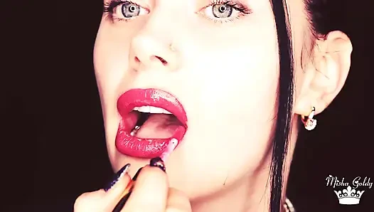 Kompilasi merokok & lipstik & fetish bibir!