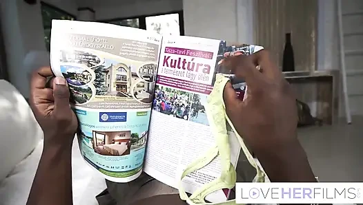 Lovely MILF Natalie Grace Rides Big Black Cock