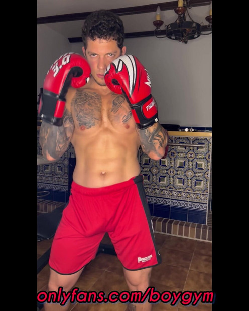 My BIG COCK boxing😈 Wanna Use Me?