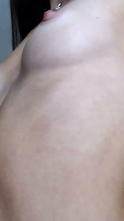 A Naked 18-year-old Webcam Model Dancing in Private