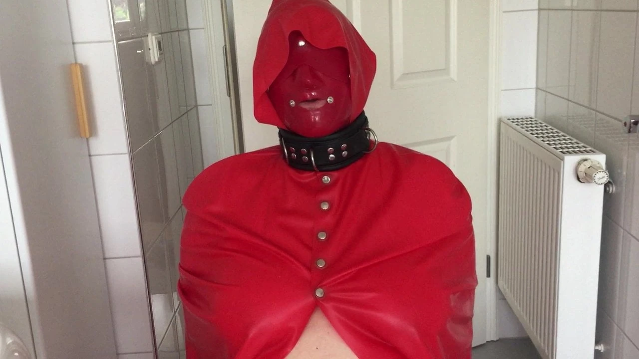 Orgasm on training chair
