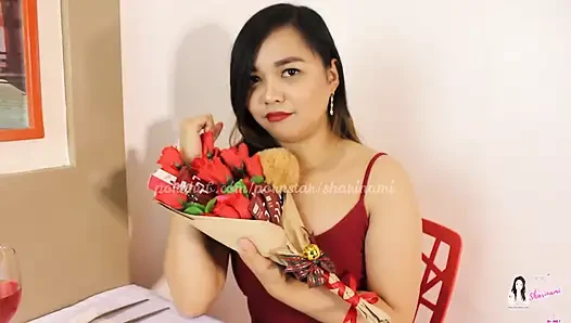 Valentinstag mit Sharinami (sie überrascht mich)