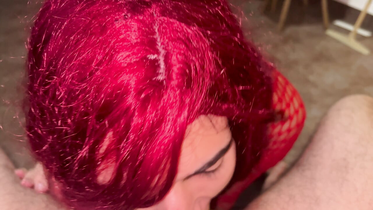 Femboy obediently gives a blowjob and then gets fucked