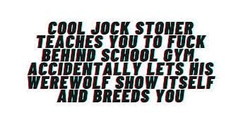 Il cool jock werewolf ti insegna come scopare