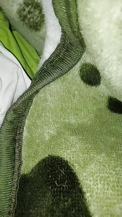 Midnight Masturbation on Hotel Bedroom