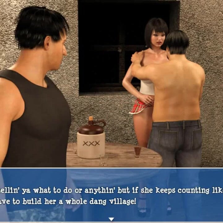 Lily of the valley: married wife is giving a handjob to a stranger in an outdoor place