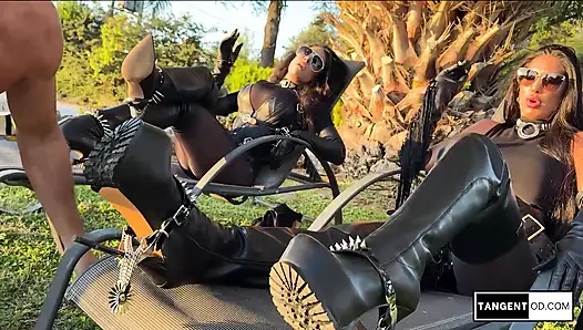 Tangentod - latekste iki kız ve bir adam hakimiyeti