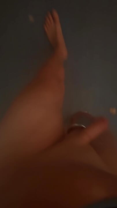 Standing naked in park on benches wanking and twerkin