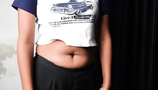 Красивая сводная сестра занимается сексом со своим сводным братом, HIndi Аудио