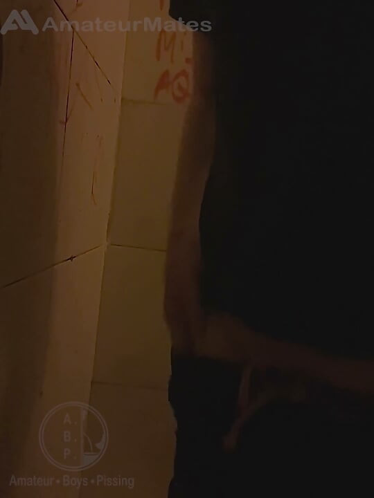 Amateur Straight Smooth Boy Caught & Filmed in the Toilets of the Club