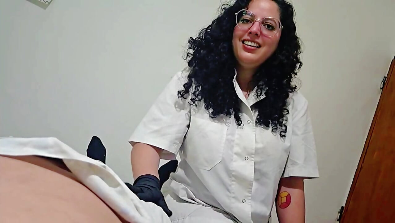 BabyLuna939 is my nurse but ends up asking me to inject her against the gurney Ft Eddie Queens Part 1
