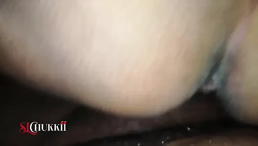 Hot Big-Ass Step Sister Sharing a Bed I Fuck Her Pussy