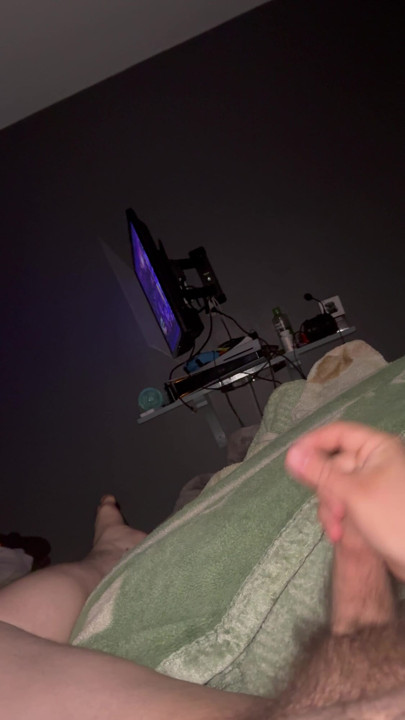 Stocking my dick