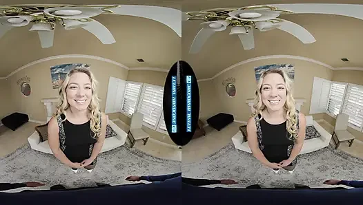 LETHAL HARDCORE VR - sexy bloNDE RIVER LYNN WIRD IN STRUMPFhoseN GERITTEN