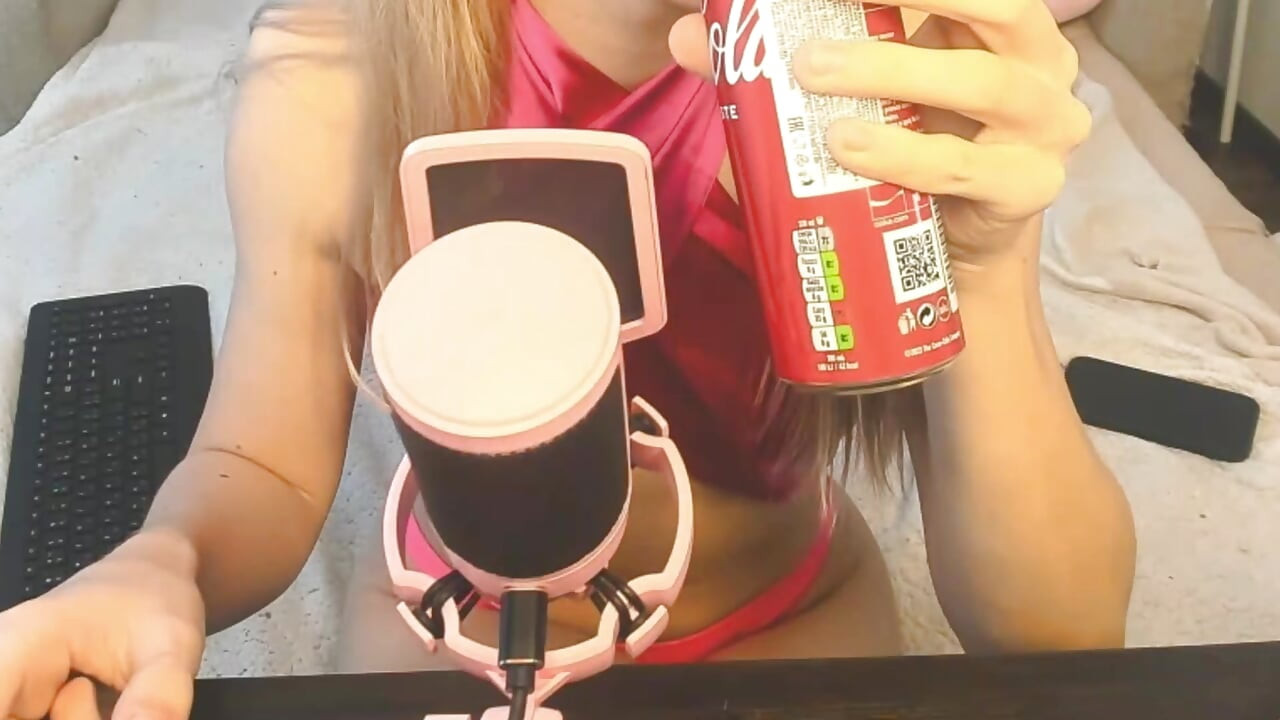 ASMR ruž za usne roba hrane