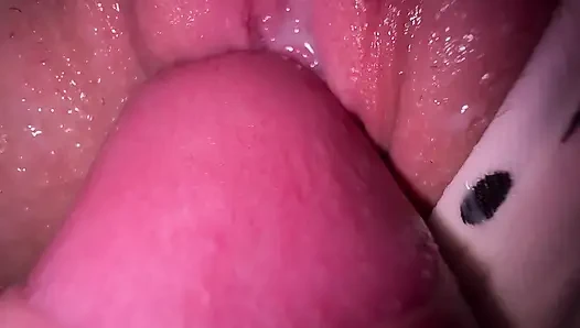 Stepbrother's wife squirting after orgasm, I fucked her tight pussy