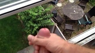 Masturbating out of the window