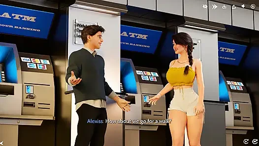 Pembersihan tengah malam bareng alyssia berujung kencan pribadi di pinggir kolam renang (gameplay 3d)