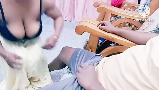 Tamil Horny Girl Gave a Hot Handjob with Cock Oil Massage - Tamil Audio with Dirty Talk