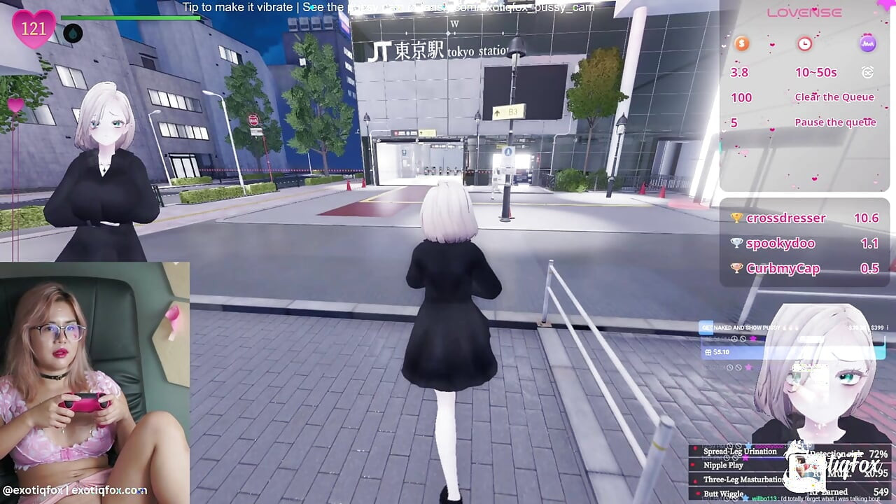 Moja pička je bila tako vruća igrajući ovu bezobraznu hentai igru Volim živjeti u ovoj igri