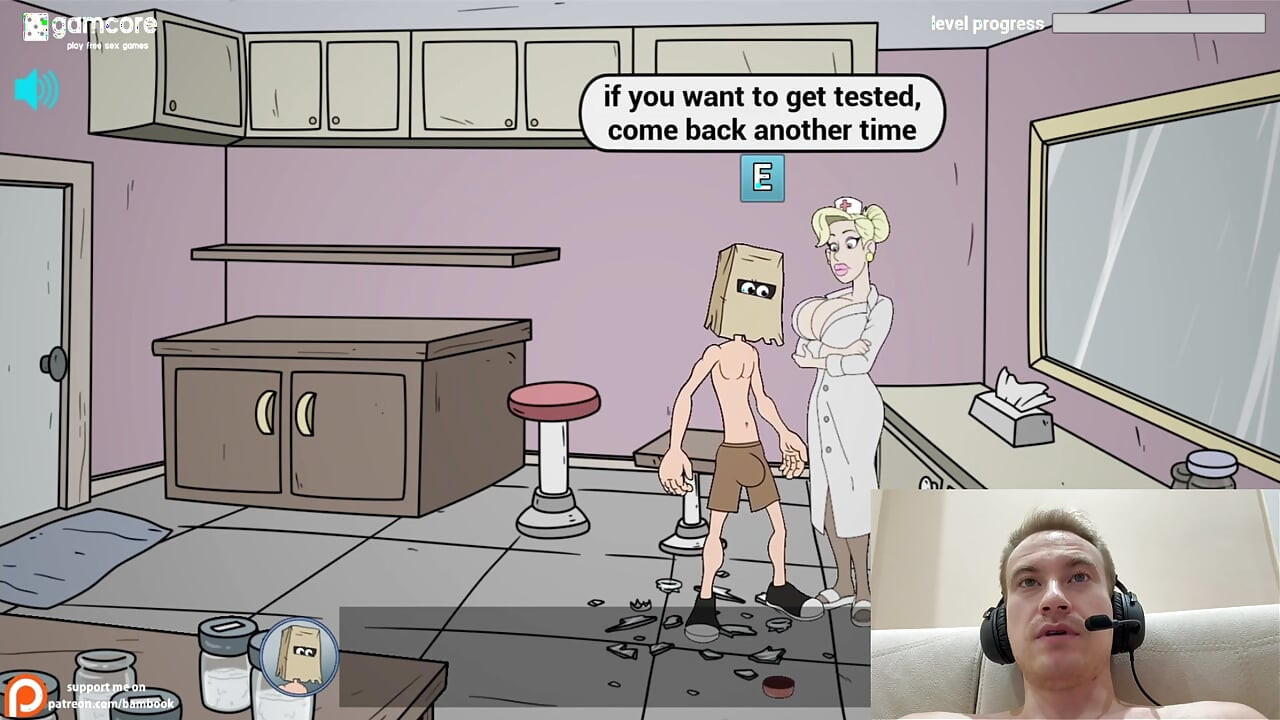 FuckerMen Hospital – Big Tits Nurse Sucks My Huge Cock  Adult Game Playthrough