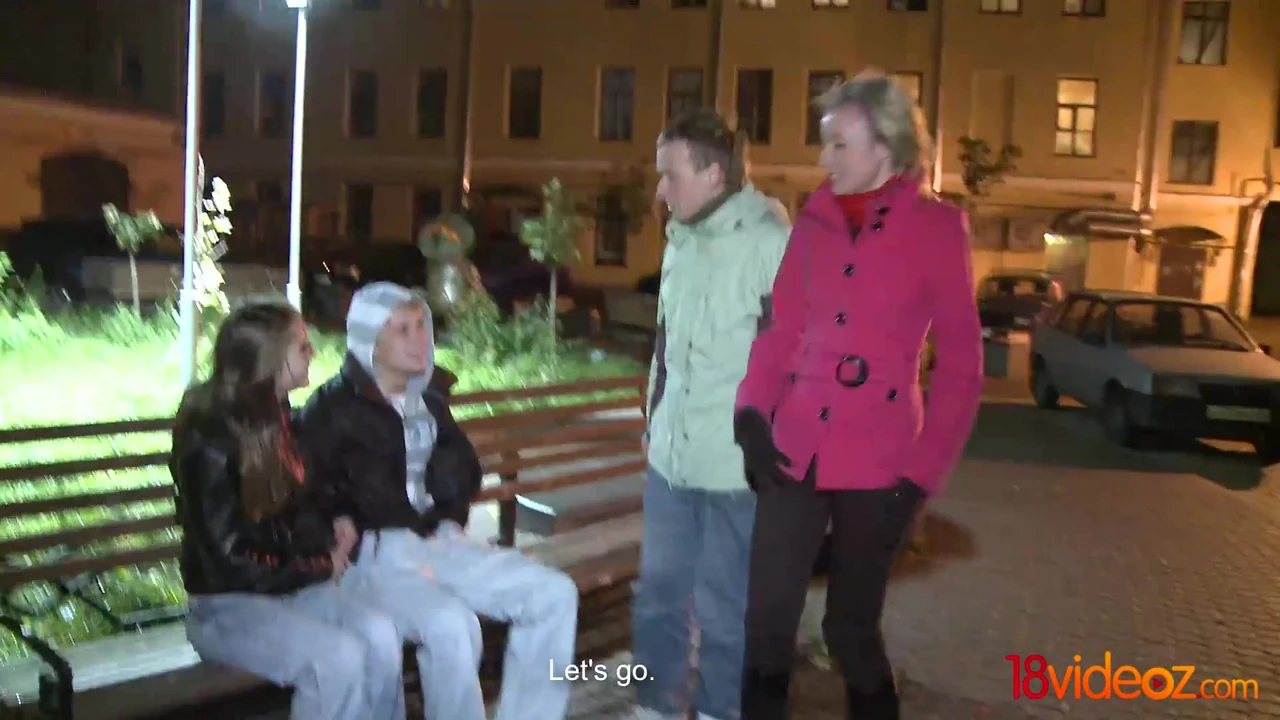 18 Videoz - Maria - Blowjob contest and cross-partner fuck