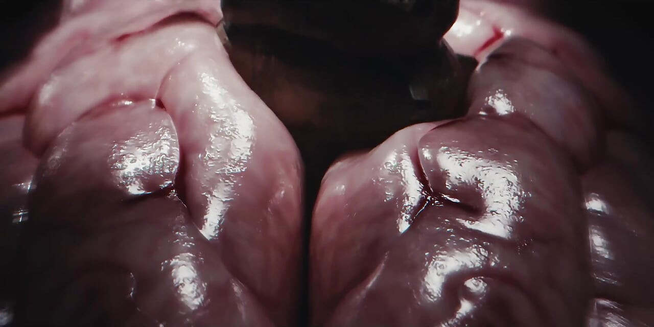 Apocalyptic Alien Parasite - Ebony & Redhead Lesbian Domination Mind Control Sex