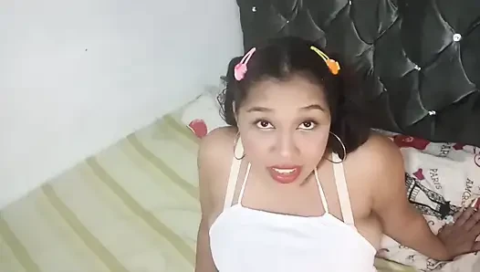 Teen Latina with Big Ass Getting Pounded with Cumshot at the End