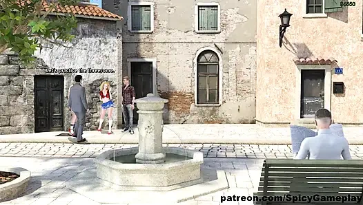 Petualangan willy d: semua lubang dua cewek rambut pirang dientot habis-habisan, seks threesome di gudang ep 77