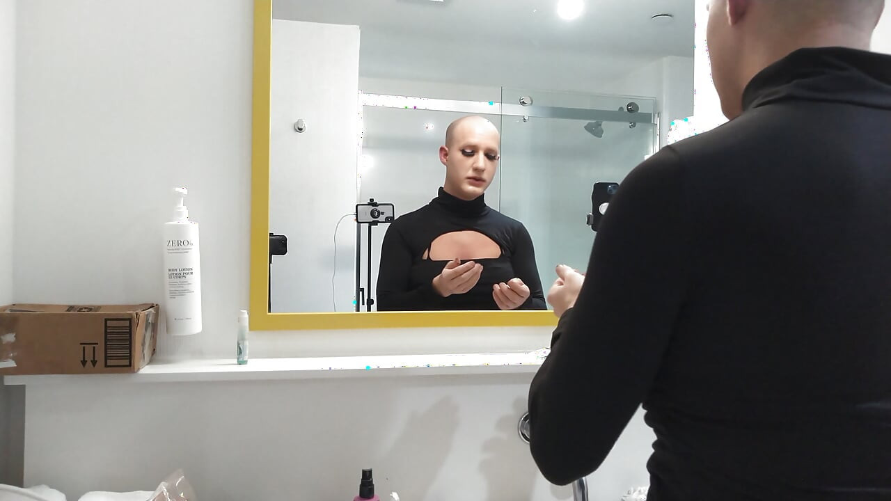 Processo de transformação crossdressing
