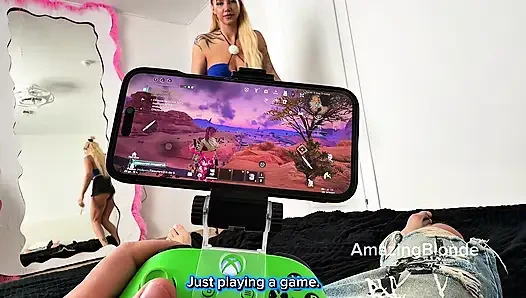 She distracted me from the game because she wanted to suck (POV)
