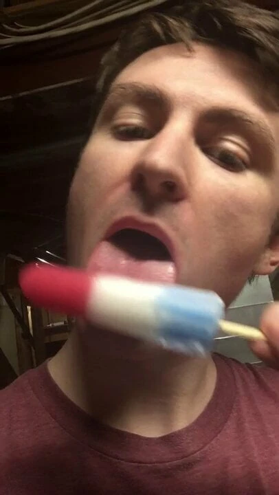 Sucking A Juicy Popsicle