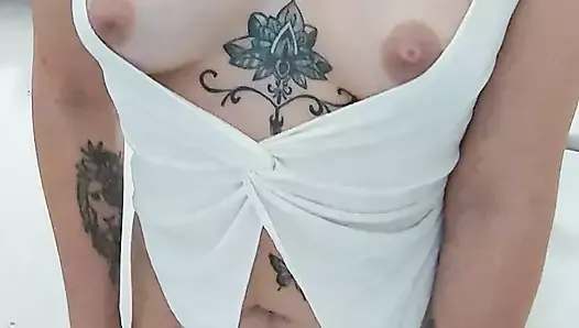 Gothic breast milk boobs