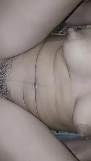 Unforgettable moment from "My horny wife Shalini seduced and riding dick in her periods in night time"
