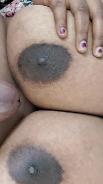 Hot Boobs with Big pennis cum shot massage