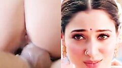 Tamanna fucking for a creampie