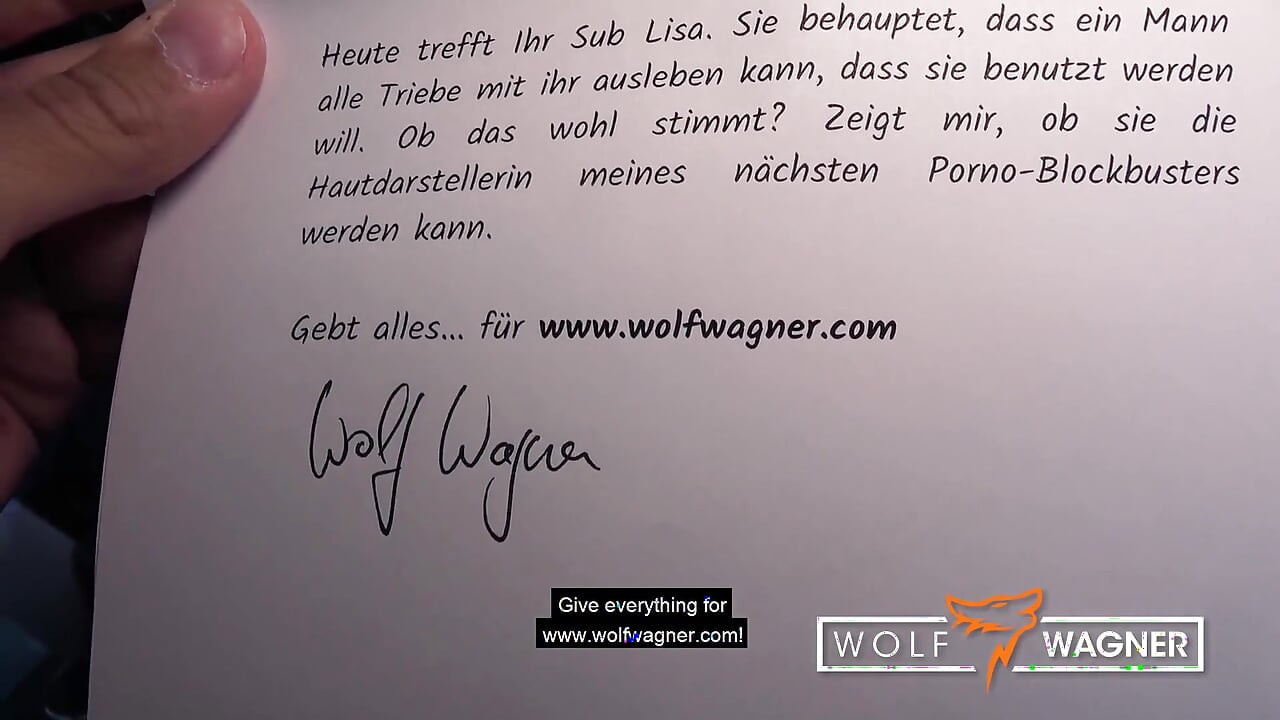 SubLIsa: A deutsche teen with a hot-sweet ass and pussy! WolfWagner