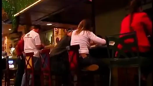 Milf fucking her hubby on the sofa
