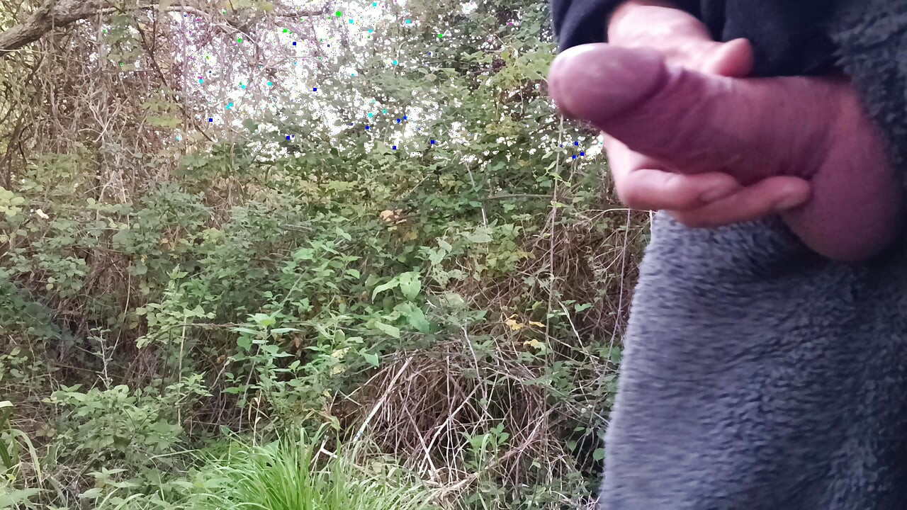 ครางน้ําแตกยิงน้ําเงี่ยนในป่าสวม onesie