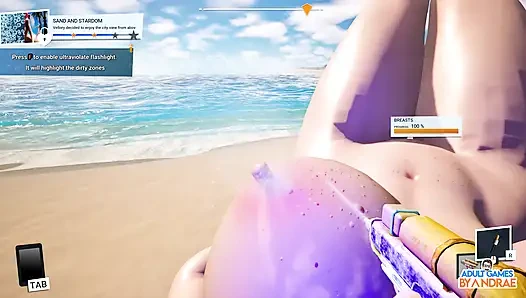 Dev waifu yıkama simülatörü oyunu bölüm 1 - vellory için ilk temizlik işi