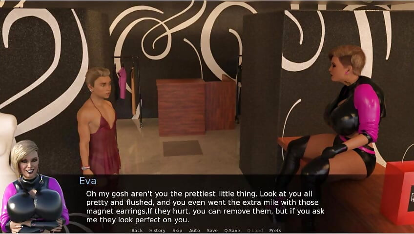 Futa Grove - Gameplay - Roleplay - Big Ass Male Get Fucked in Clothing Store & Alien Also Fucked Him
