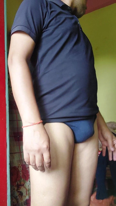 unwear his cloth on cam indian boy