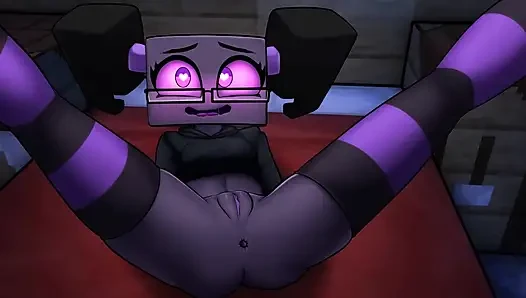 Minecraft Horny Craft - Part 18 - Anal Bends for Endergirl by Loveskysan...