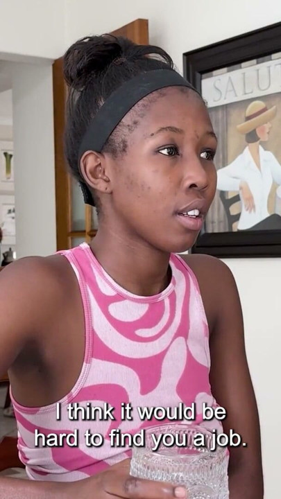 This shy EBONY 18yo swore she was faithful to her HUSBAND... I face fucked her before he called back | Clip 1