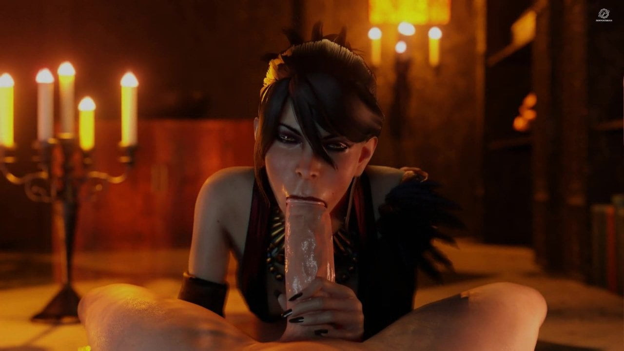 Morrigan Blowjob