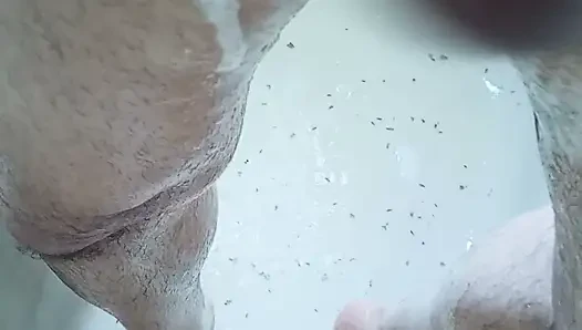 I masturbated while showering