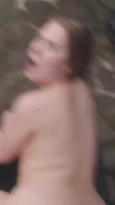 Powerful moment from "Cute Chubby Teen Maja with Big White Ass gets rough fuck"